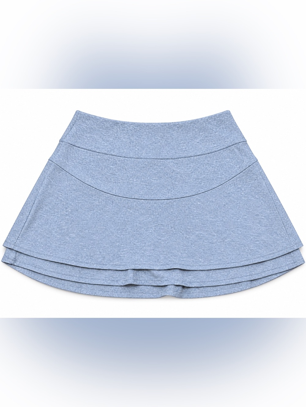 Kyodan Heather Gray Athletic Flare Skort– Size Large